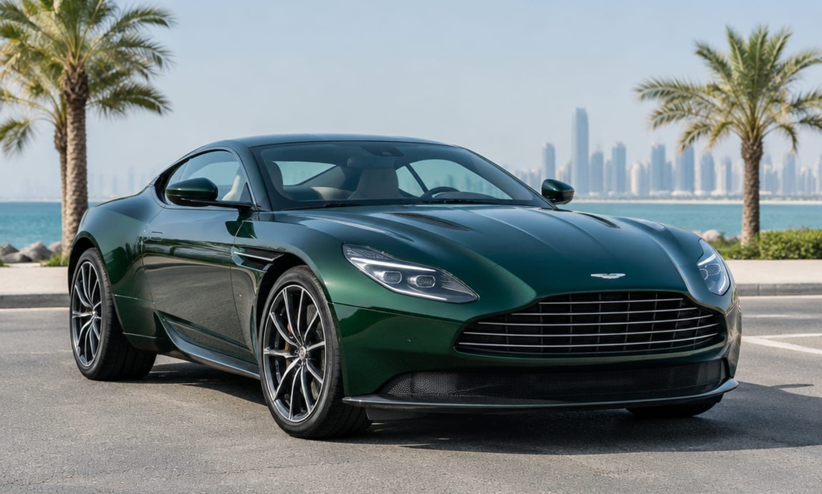 Aston Martin DB11 rental car in Dubai