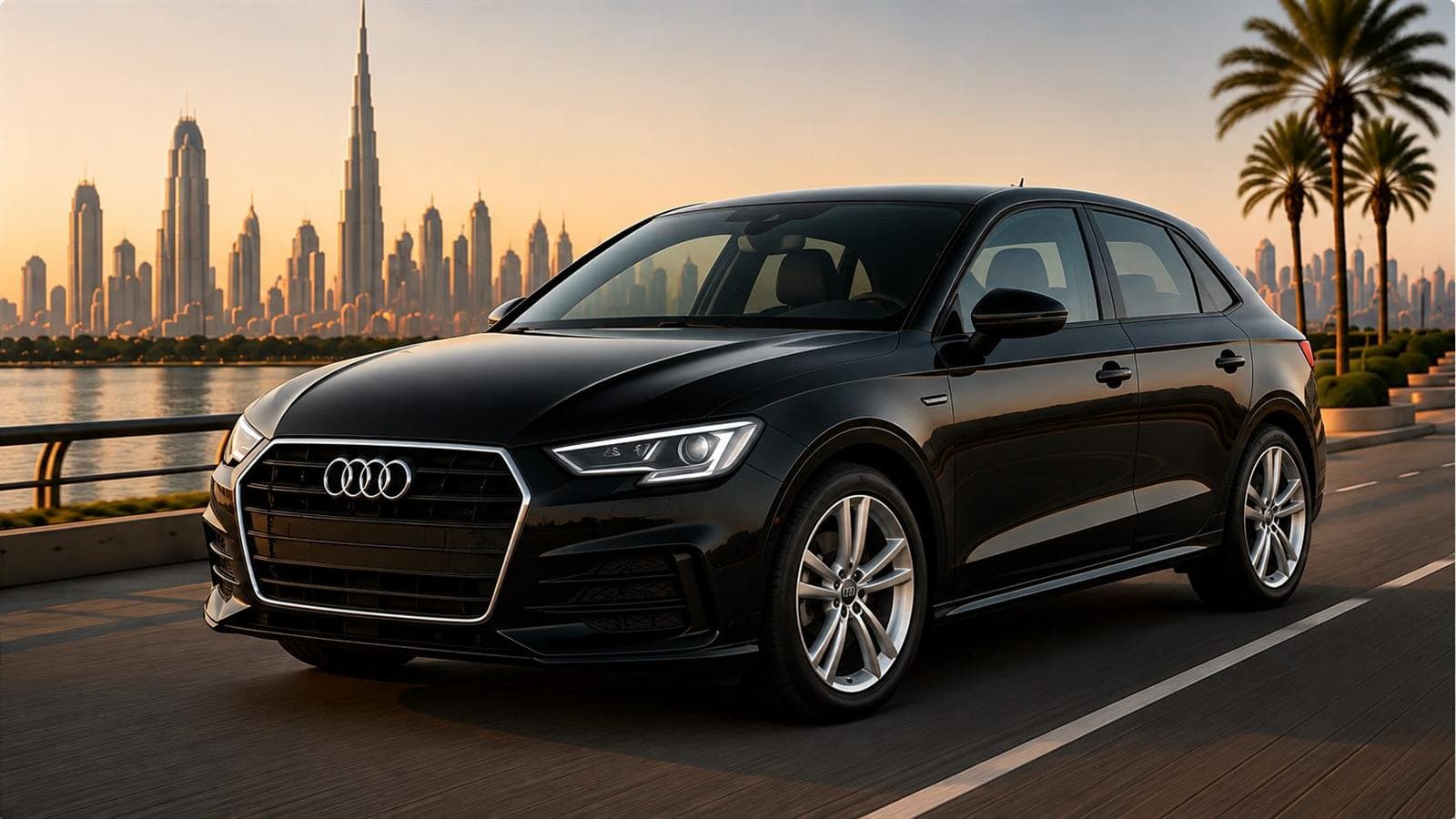 Dubai'de Audi A3 kiralama — şirketleri ve fiyatları karşılaştırın