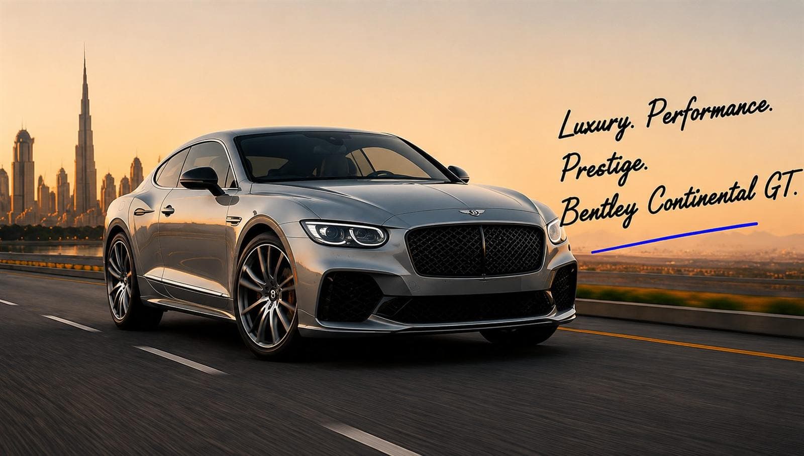 Alquiler de Bentley Continental GT en Dubái — compare empresas y precios