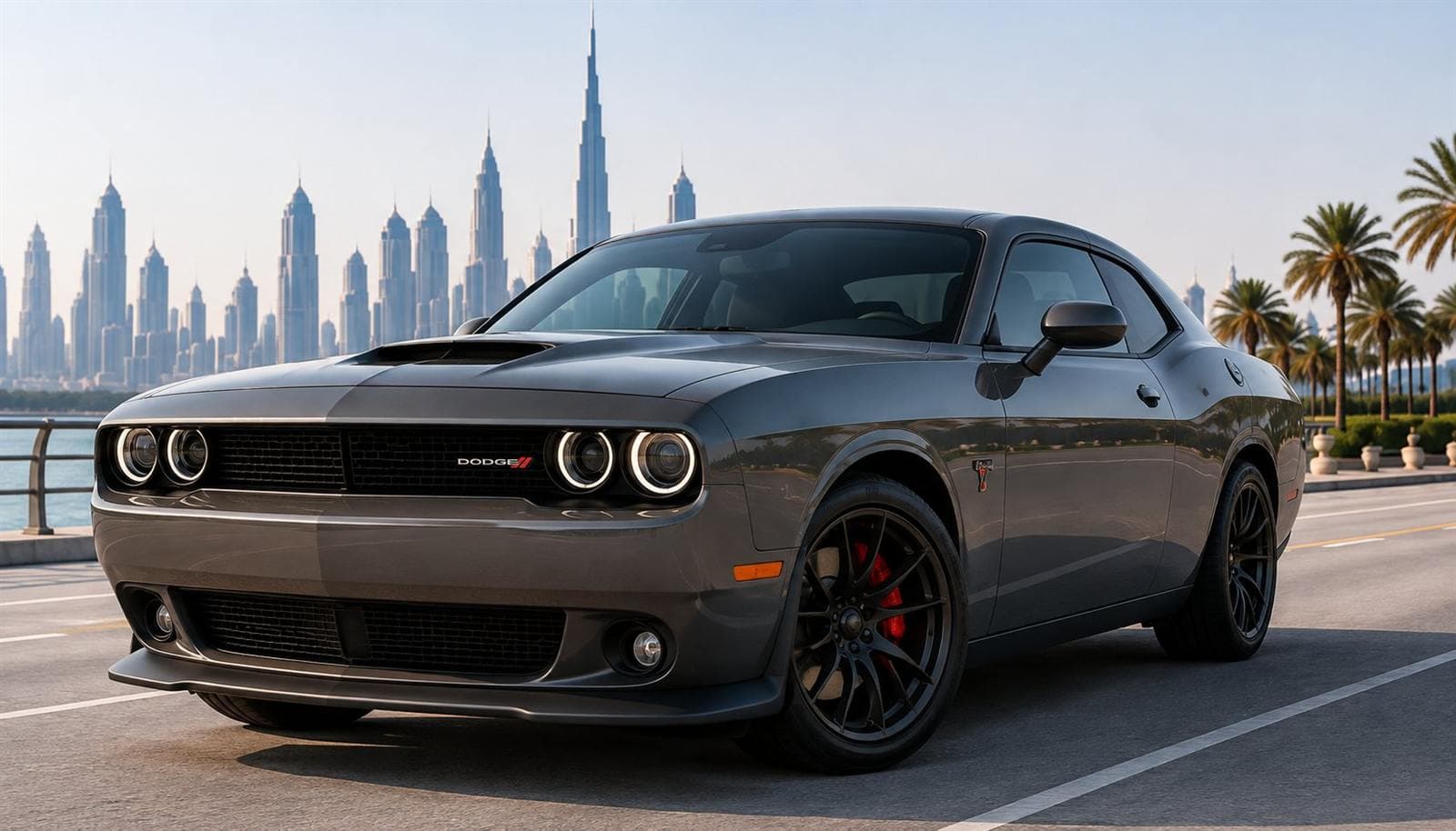 Dodge rental car in Dubai
