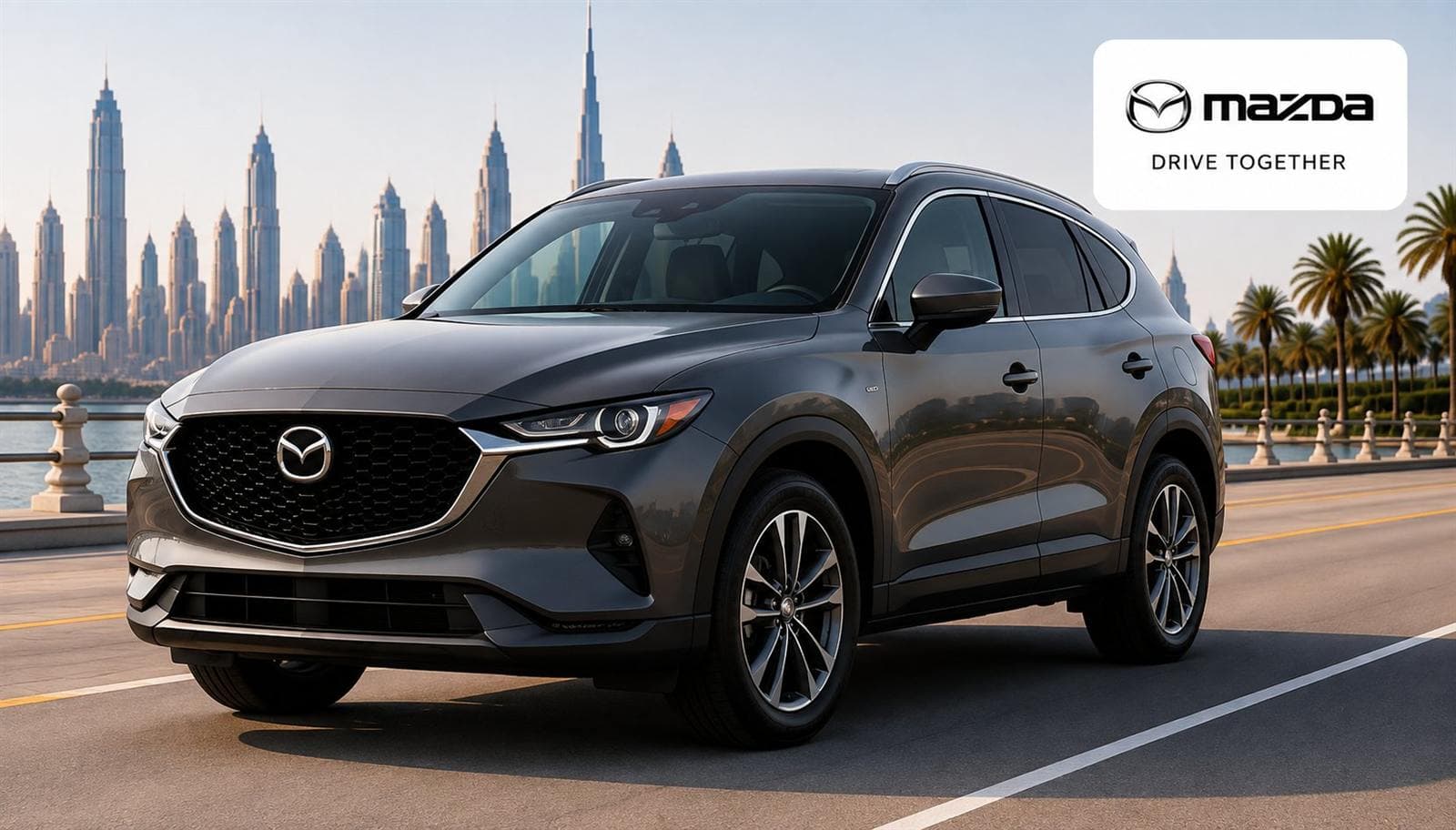 Mazda rental car in Dubai