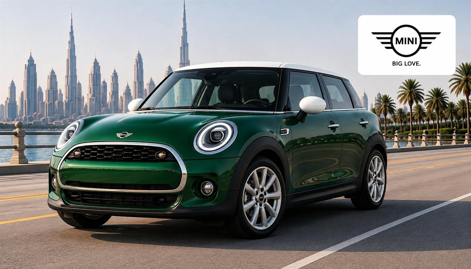 MINI rental car in Dubai