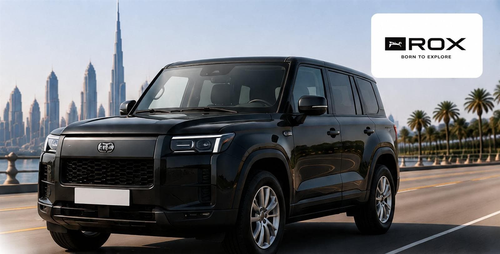 ROX rental car in Dubai