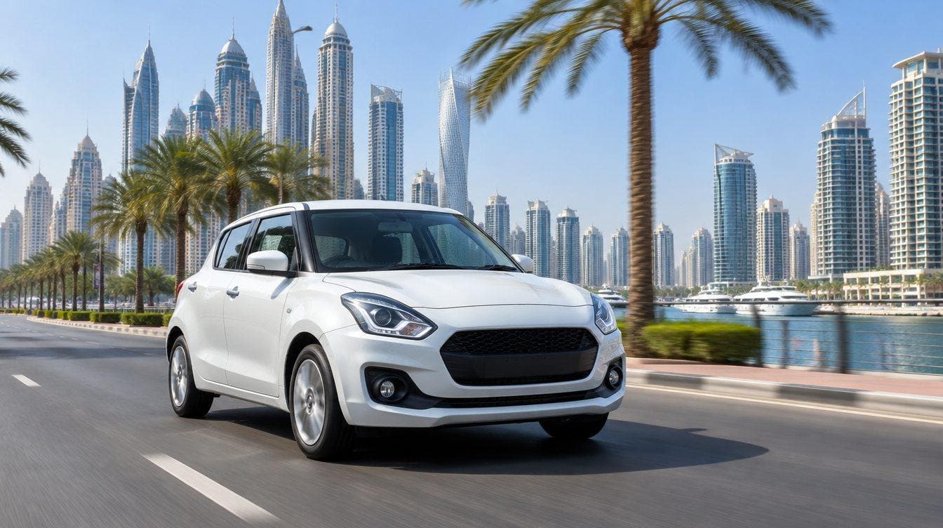 Suzuki rental car in Dubai