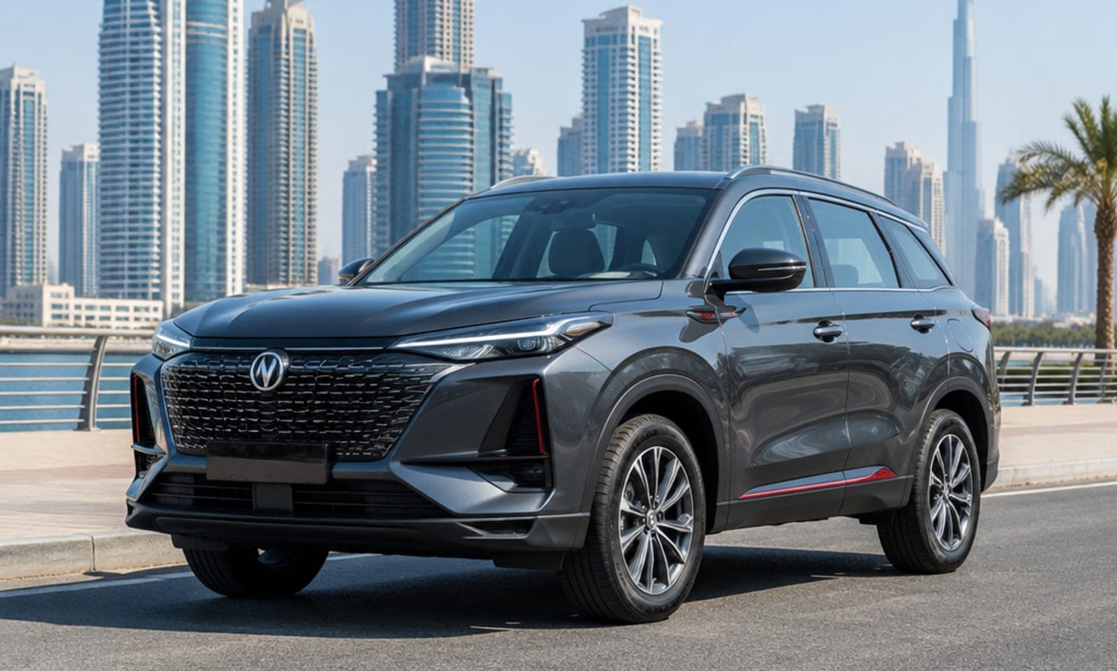 Changan CS75 Plus rental car in Dubai