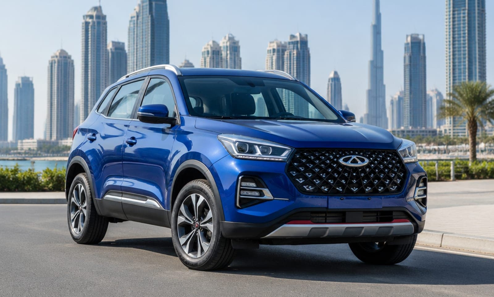 Chery Tiggo 4 Pro rental car in Dubai