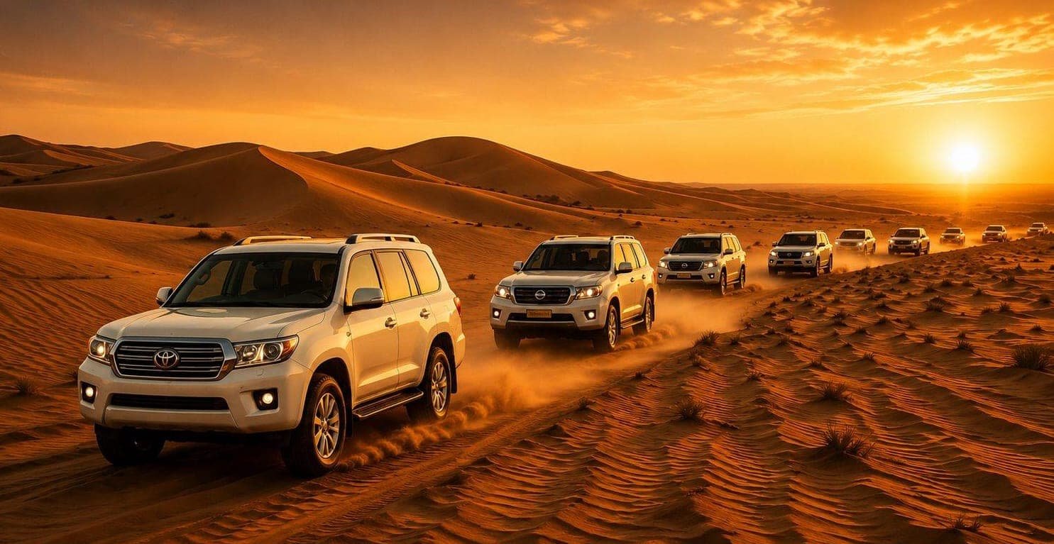 Wüstensafari-Unternehmen in Dubai — Anbieter vergleichen
