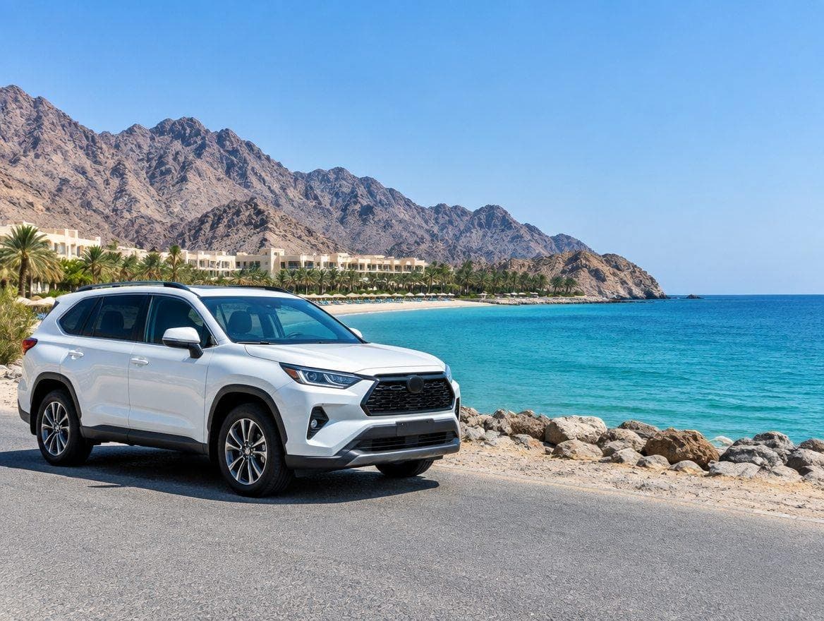 Alquiler de coches en Al Aqah, Fujairah — compare empresas y precios