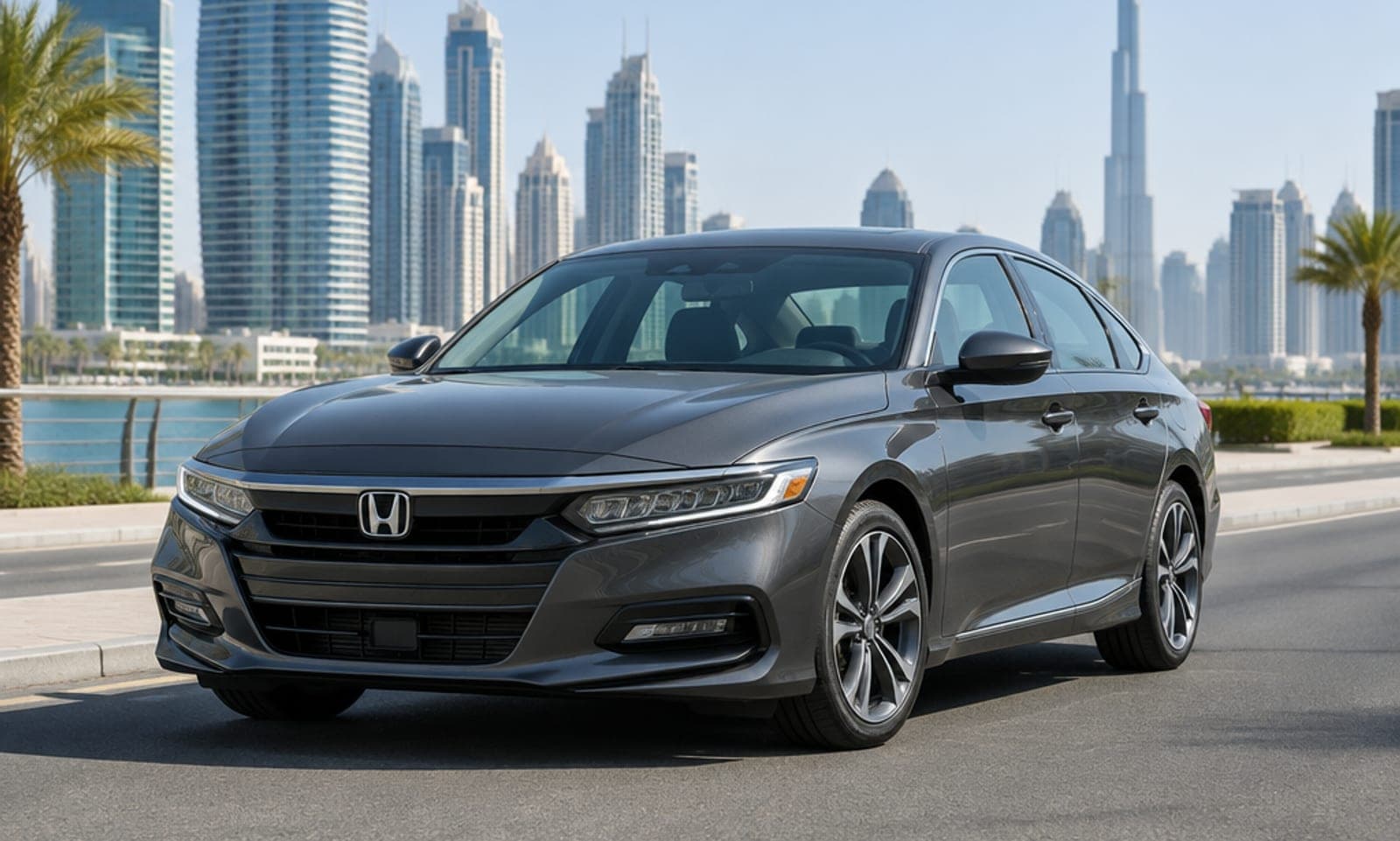Honda Accord rental car in Dubai