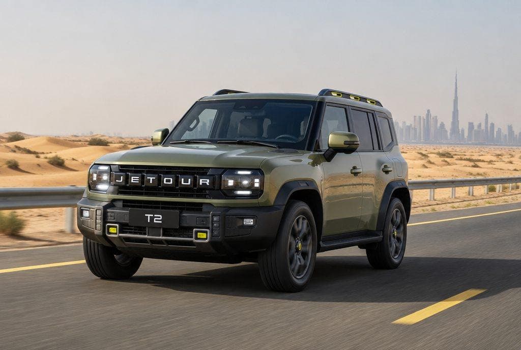 Jetour T2 rental car in Dubai