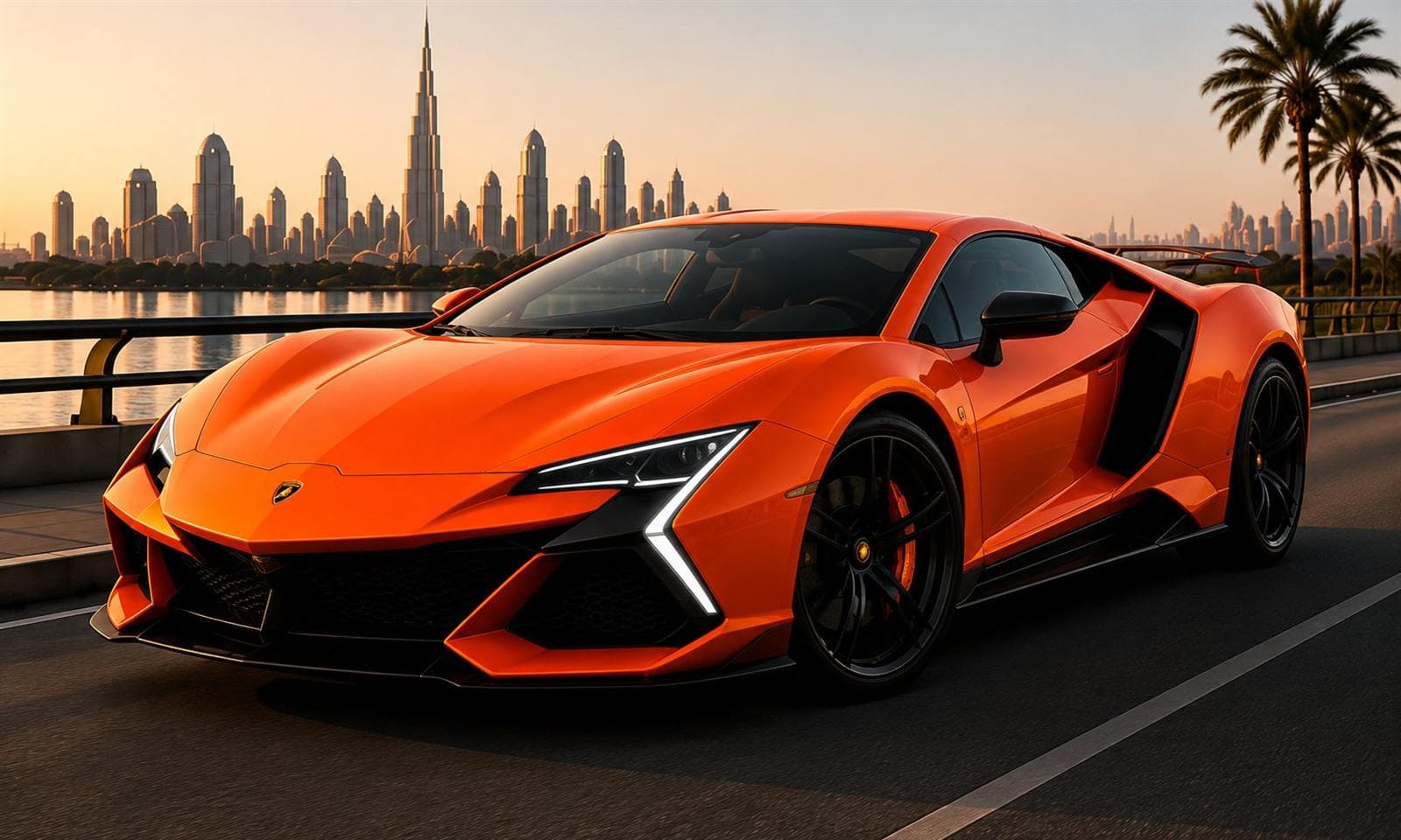 Lamborghini Revuelto rental car in Dubai