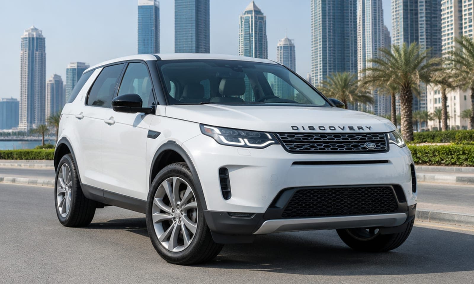 Land Rover Discovery Sport rental car in Dubai