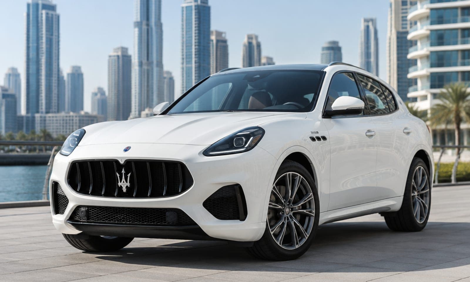 Maserati Grecale rental car in Dubai