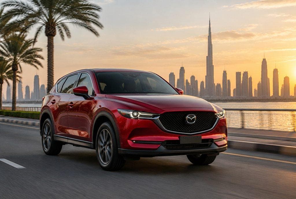 Mazda CX-5 rental car in Dubai