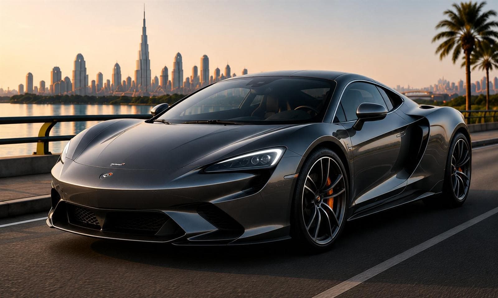 McLaren rental car in Dubai
