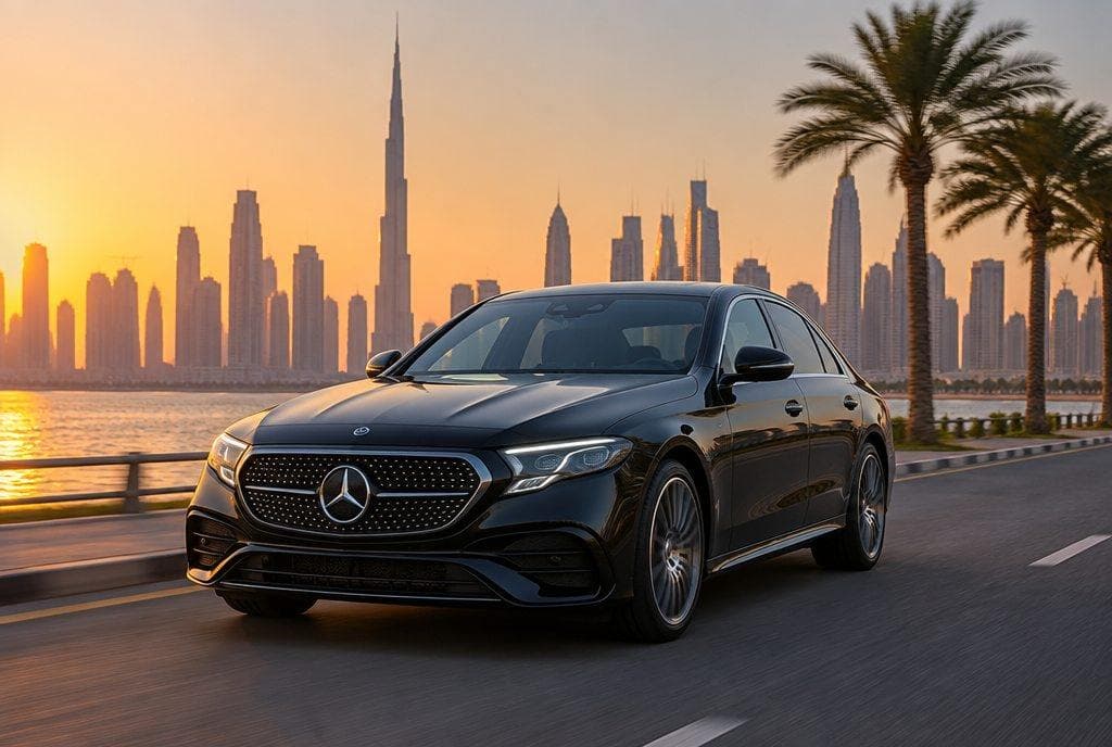 Mercedes-Benz E-Class rental car in Dubai