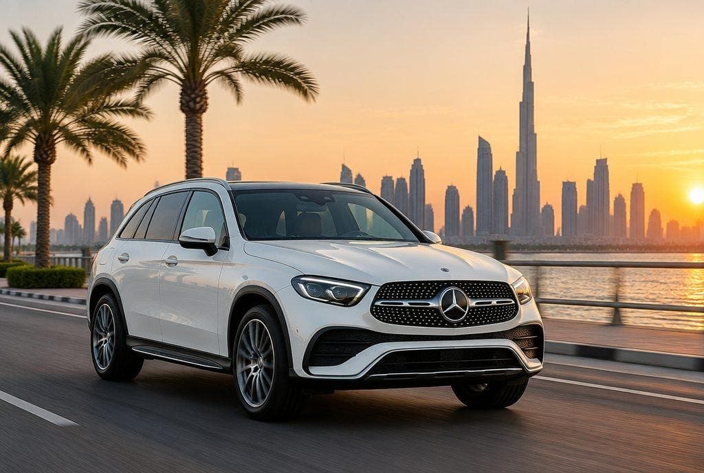 Mercedes-Benz GLC rental car in Dubai