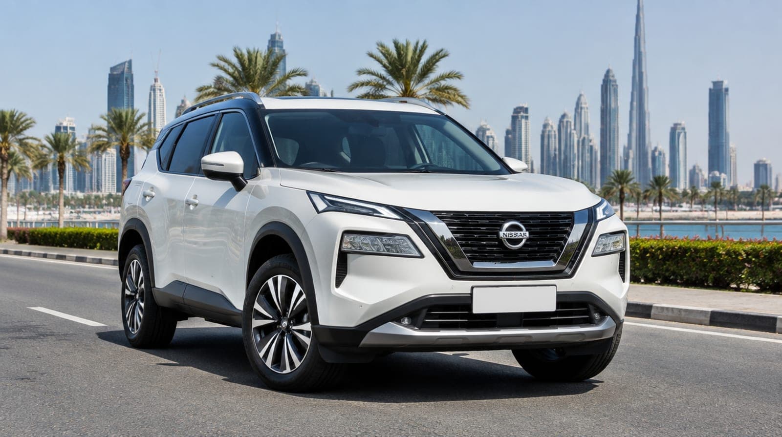 Nissan X-Trail rental car in Dubai