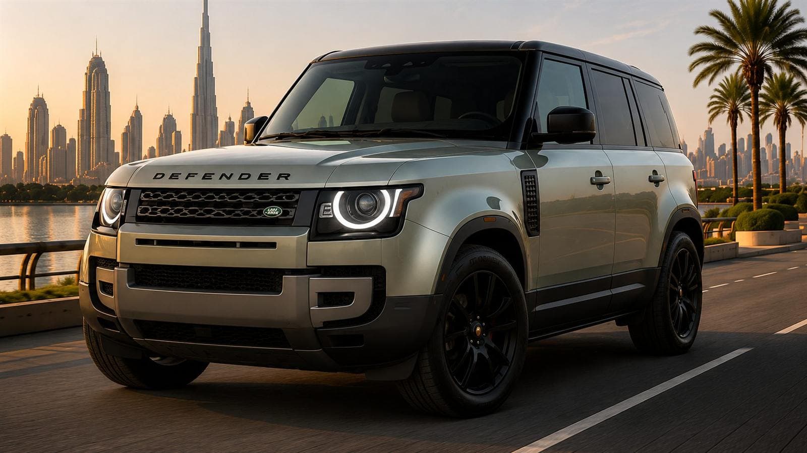 Dubai'de Range Rover Defender kiralama — şirketleri ve fiyatları karşılaştırın