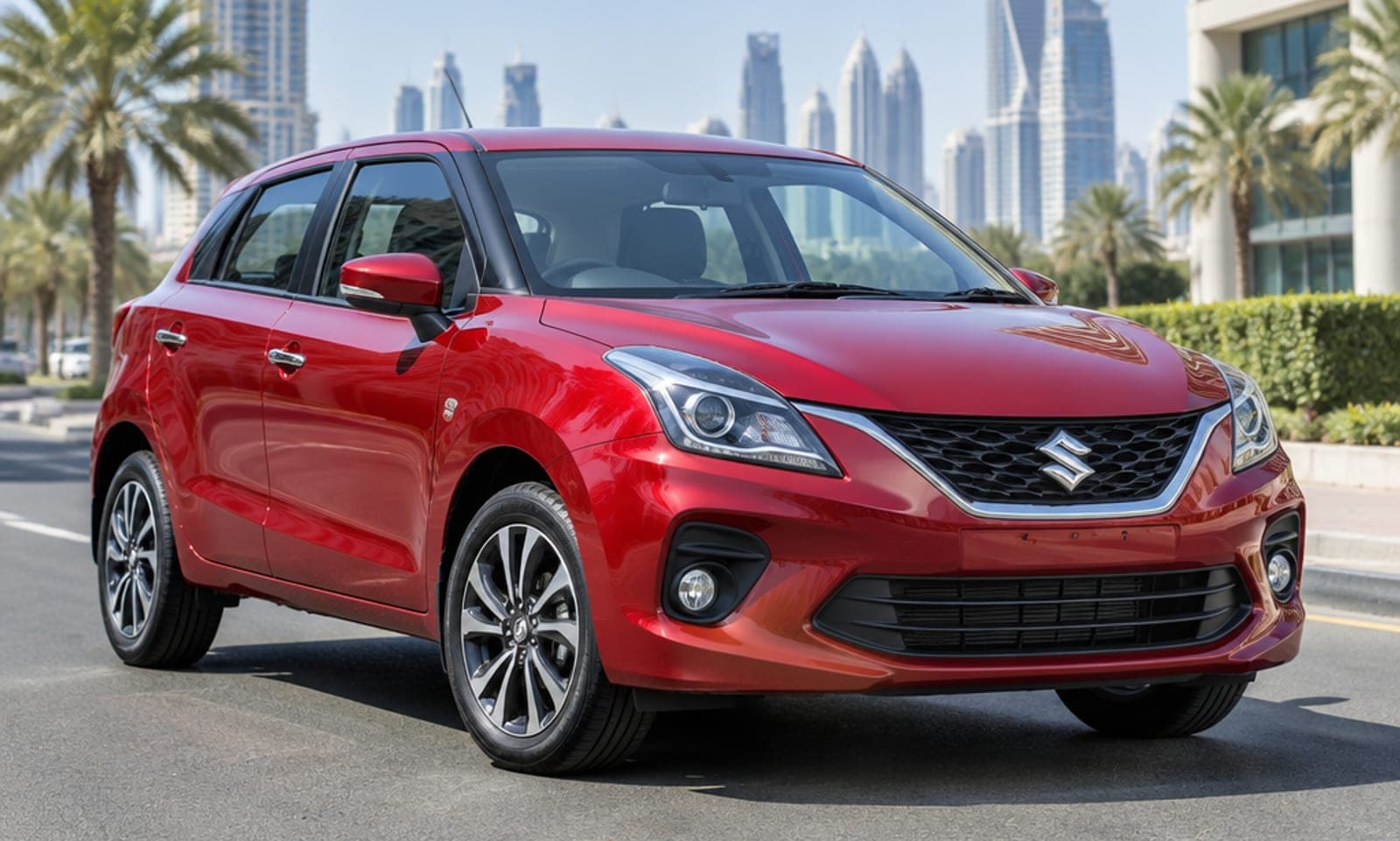 Suzuki Baleno rental car in Dubai