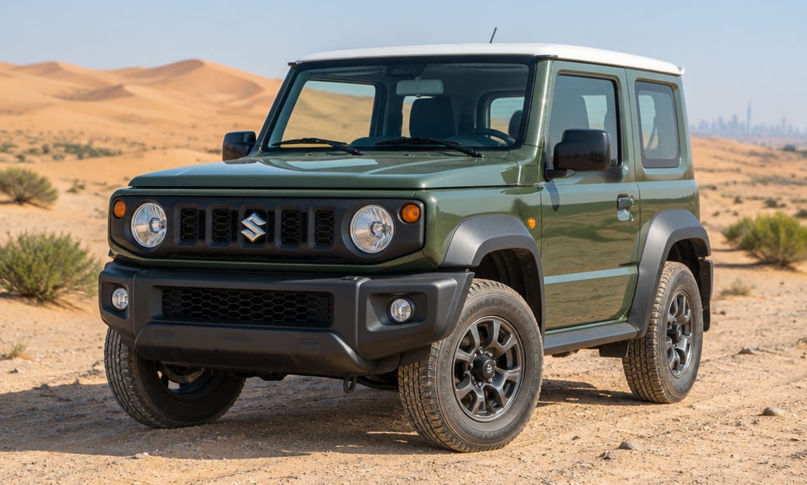 Suzuki Jimny rental car in Dubai