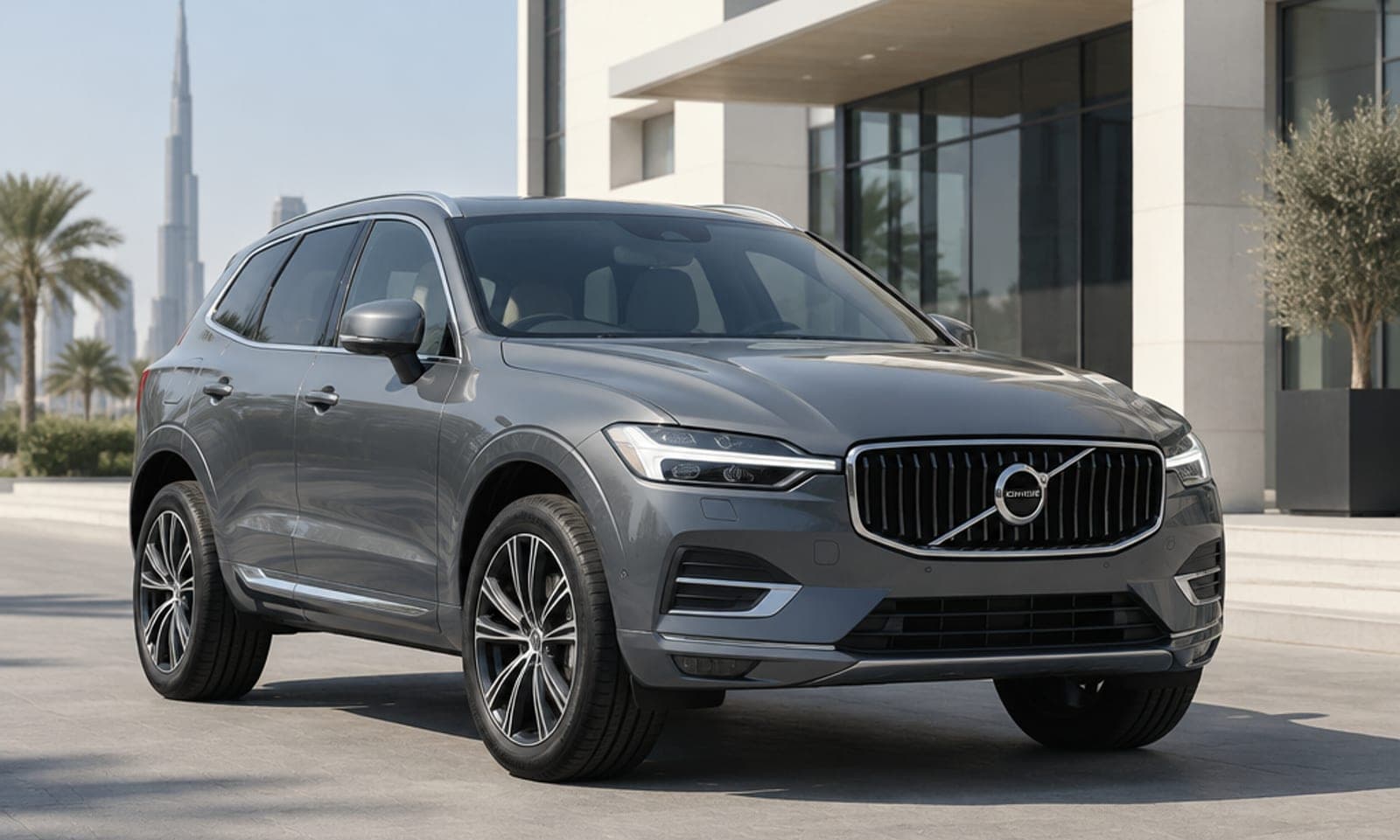 Volvo XC60 rental car in Dubai