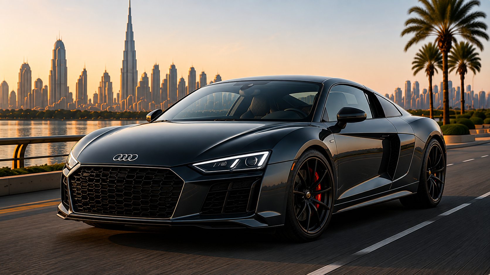 Audi R8 rental in Dubai — compare verified companies and real prices