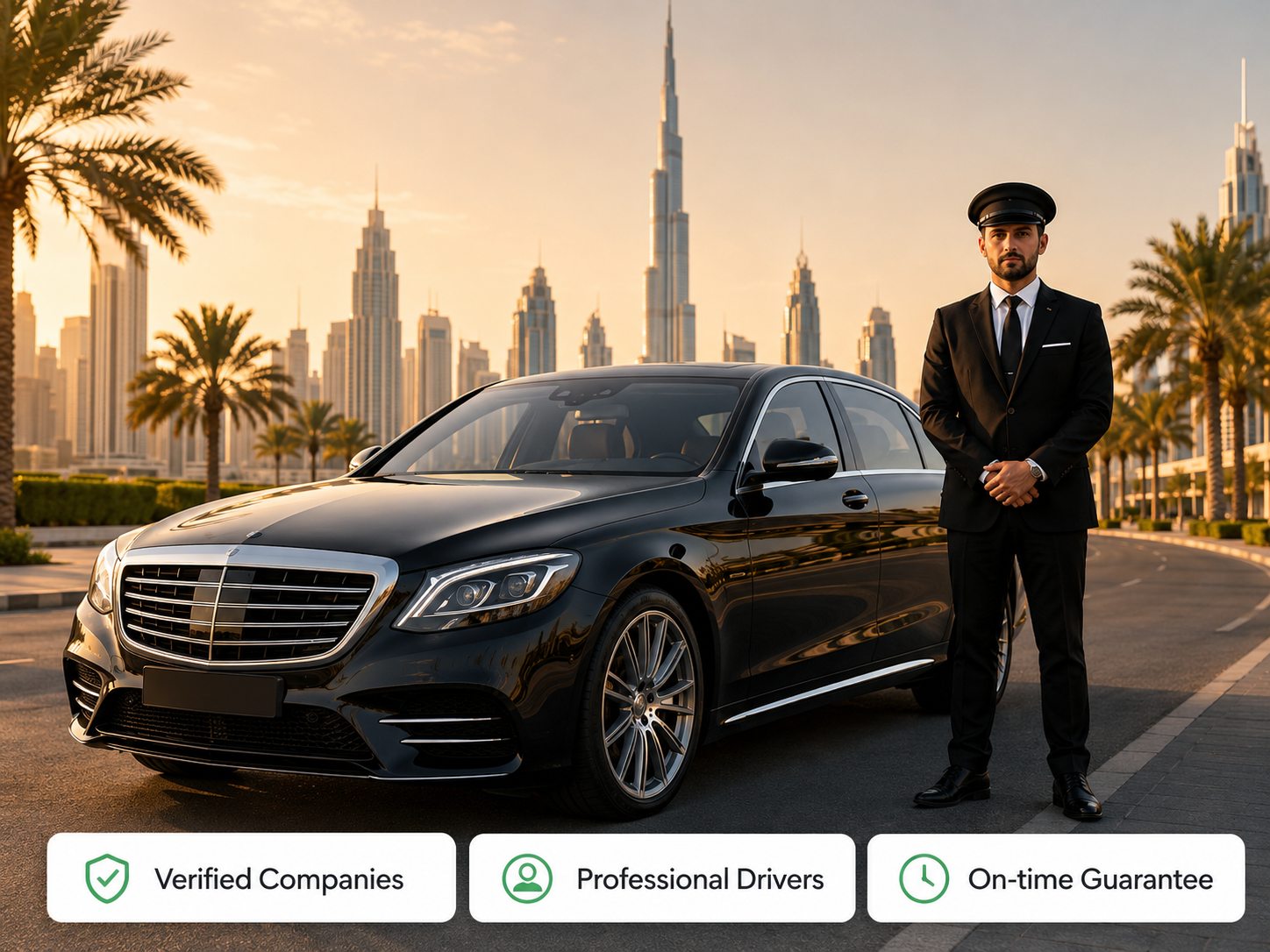 Chauffeur services in Dubai — compare verified providers