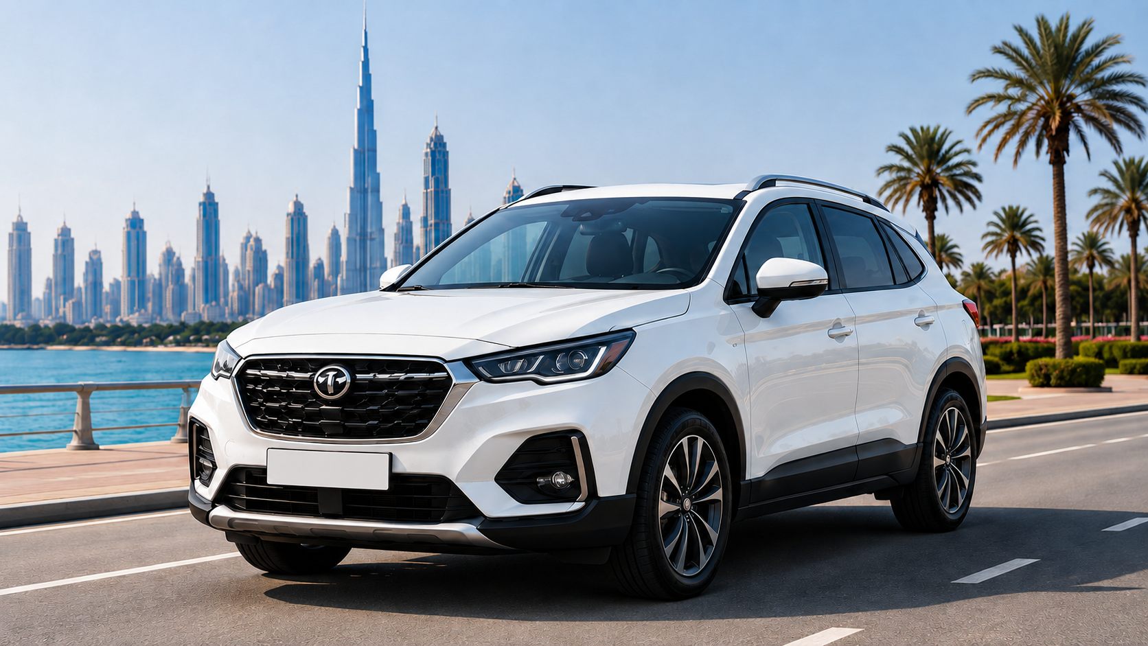 Crossover car rental in Dubai