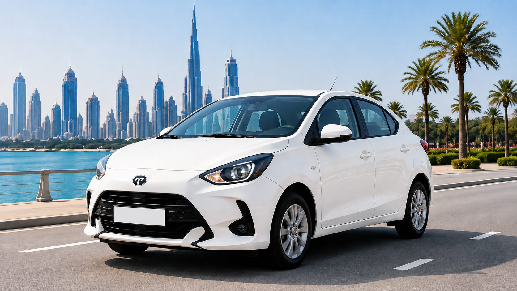 Economy car rental in Dubai