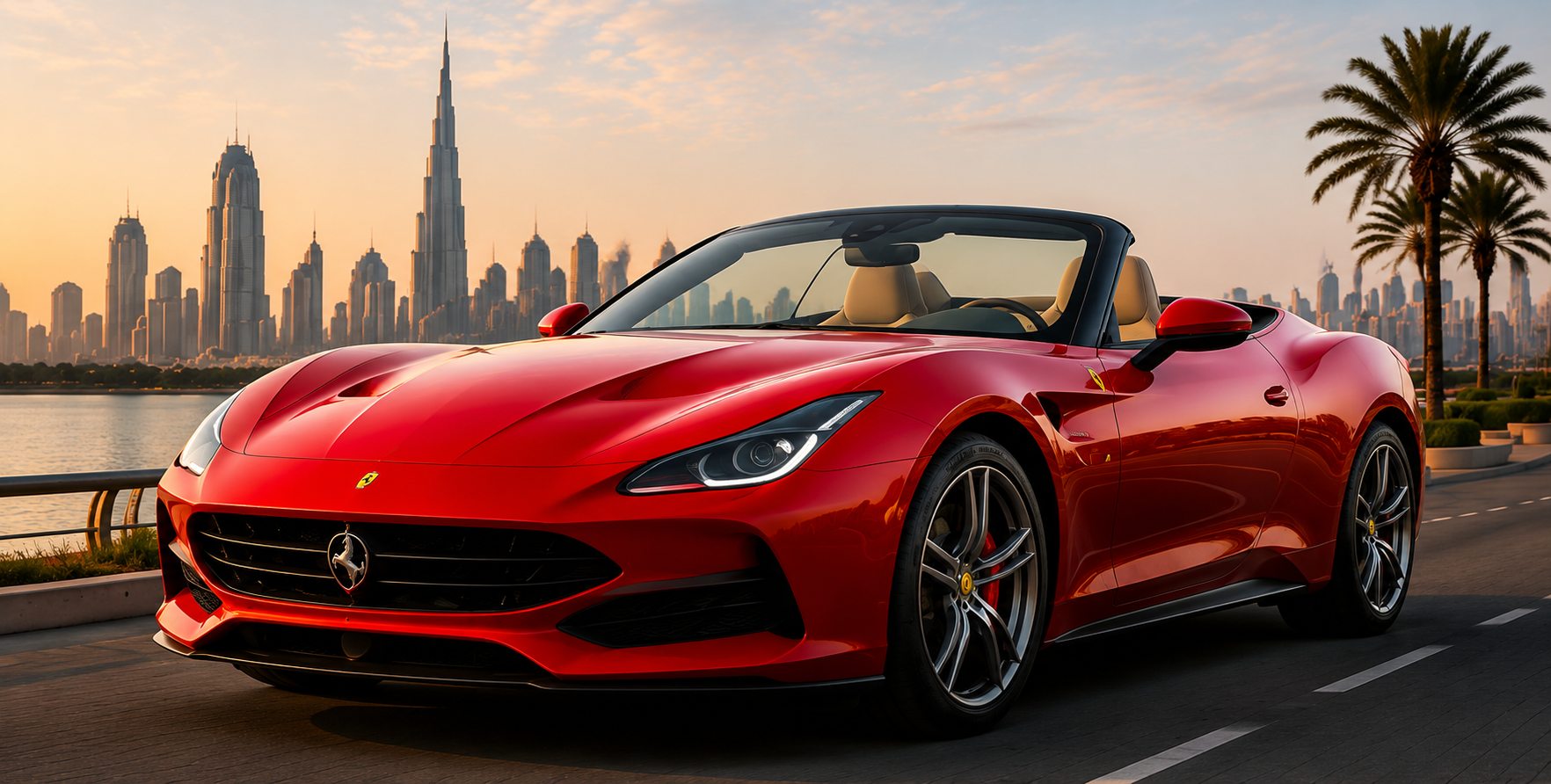 Ferrari Portofino rental in Dubai — compare verified companies and real prices