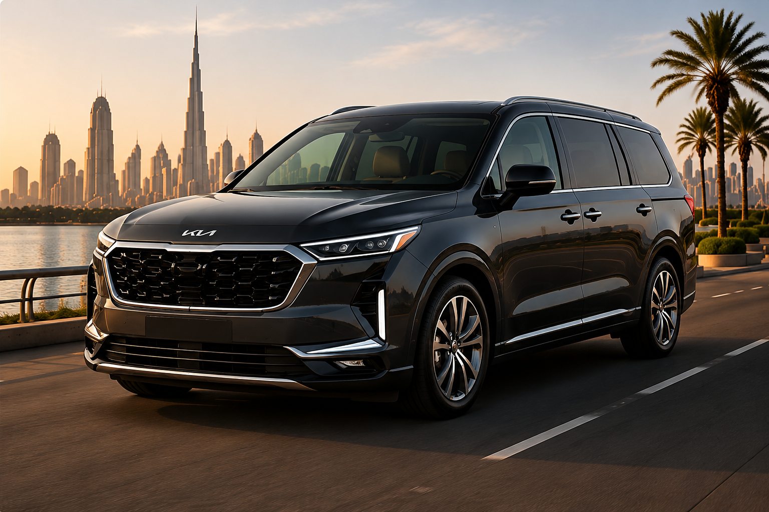 Kia Carnival rental in Dubai — compare verified companies and real prices