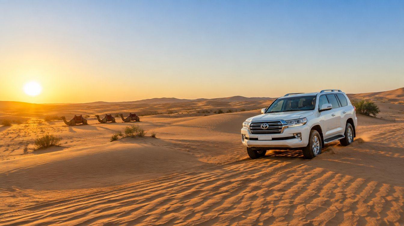 Morning desert safari in Dubai
