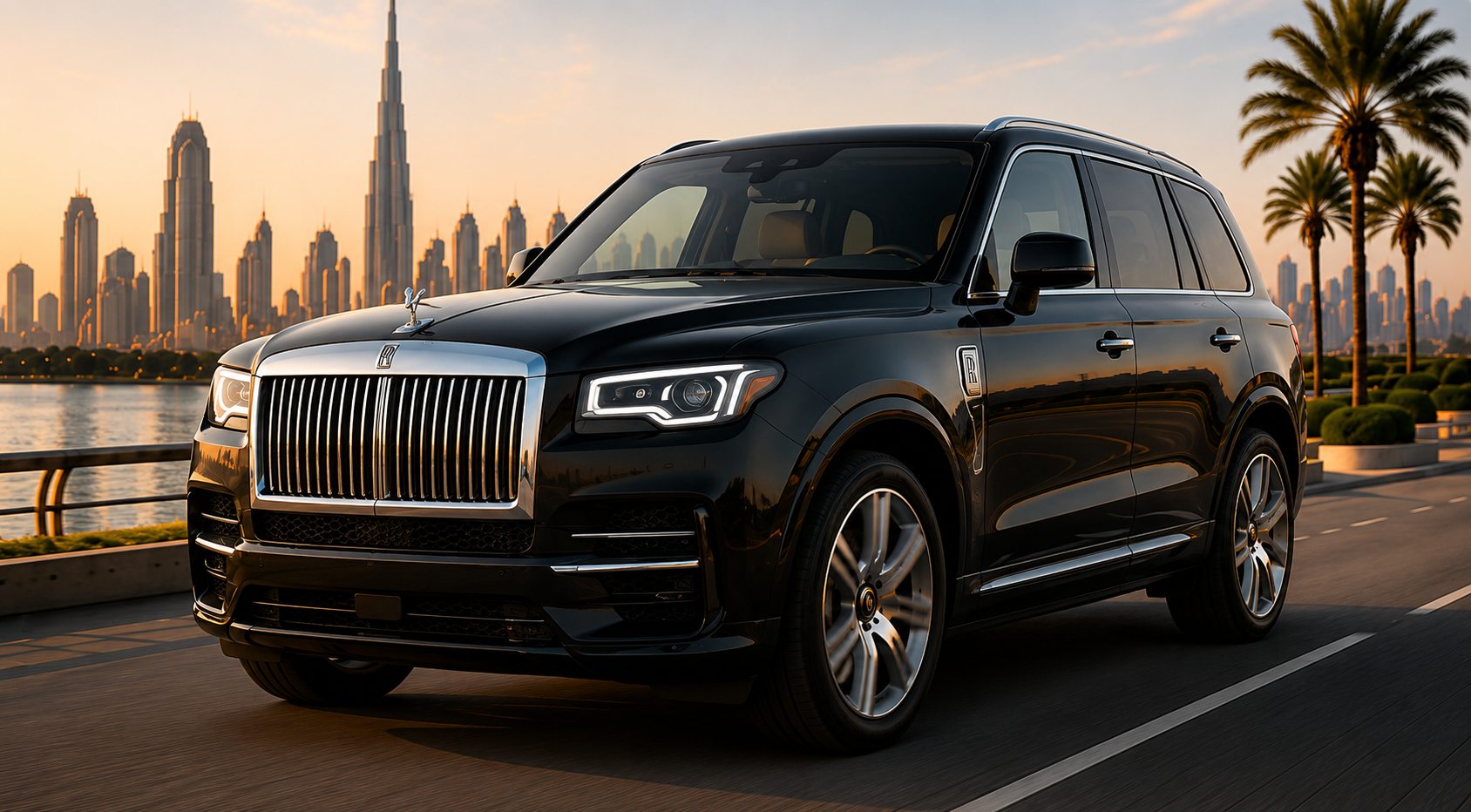 Rolls-Royce Cullinan rental in Dubai — compare verified companies and real prices
