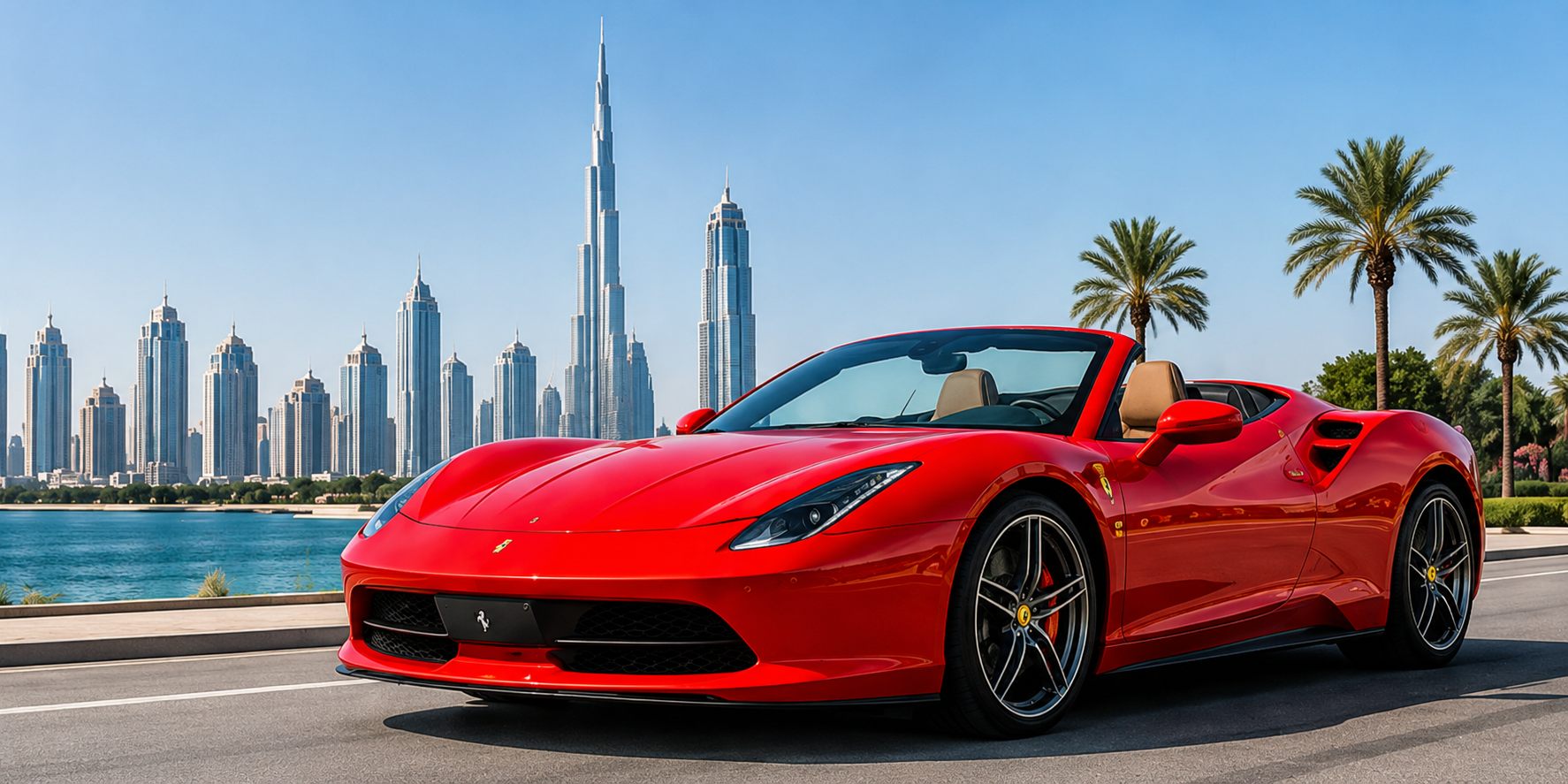 Sports car rental in Dubai