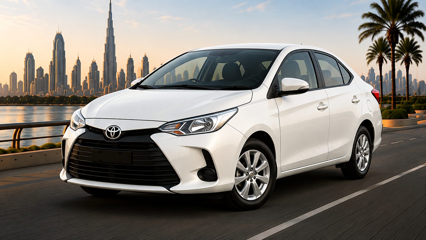 Toyota Yaris rental in Dubai — compare verified companies and real prices