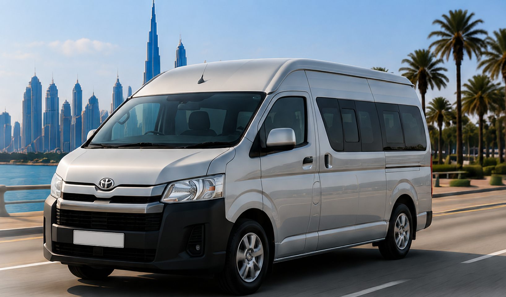 Van rental in Dubai